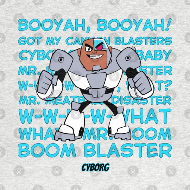 Teen Titans Go To The Movies - Cyborg by THINK. DESIGN. REPEAT.